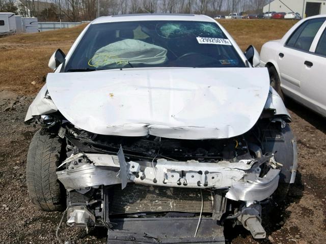 1C3CDFBBXFD174442 - 2015 DODGE DART SXT WHITE photo 9