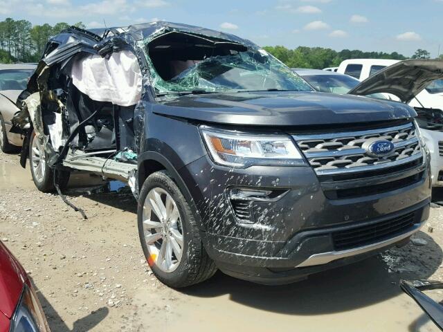 1FM5K7D80JGA54685 - 2018 FORD EXPLORER X CHARCOAL photo 1