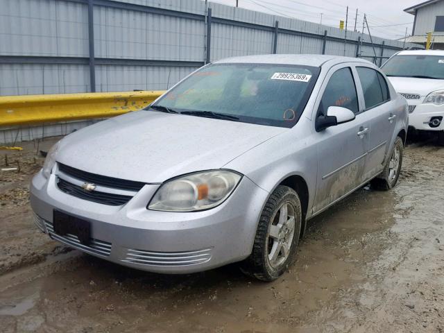 1G1AF5F52A7195149 - 2010 CHEVROLET COBALT 2LT SILVER photo 2