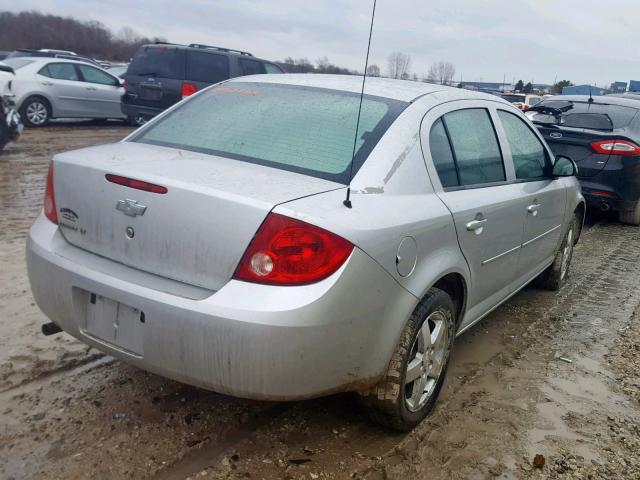 1G1AF5F52A7195149 - 2010 CHEVROLET COBALT 2LT SILVER photo 4