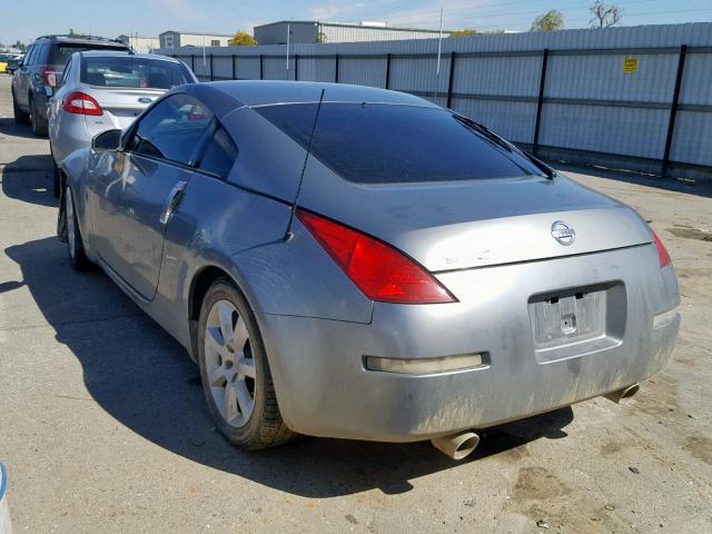 JN1AZ34E45M652656 - 2005 NISSAN 350Z COUPE GRAY photo 3