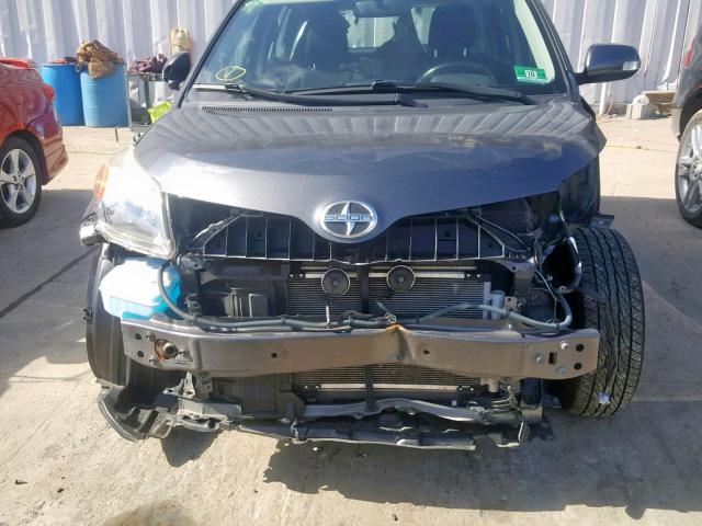 JTKKU4B40A1003103 - 2010 TOYOTA SCION XD BLACK photo 9