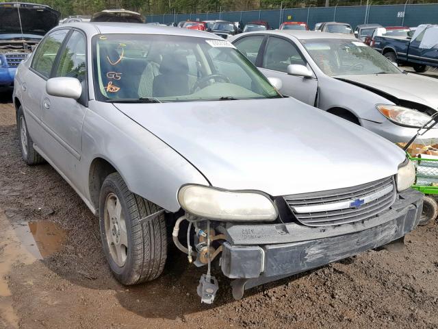 1G1NE52J12M653029 - 2002 CHEVROLET MALIBU LS SILVER photo 1
