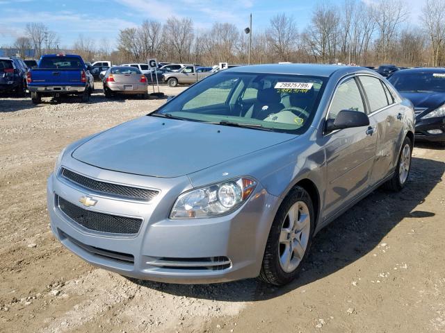 1G1ZG57B79F107234 - 2009 CHEVROLET MALIBU LS BLUE photo 2