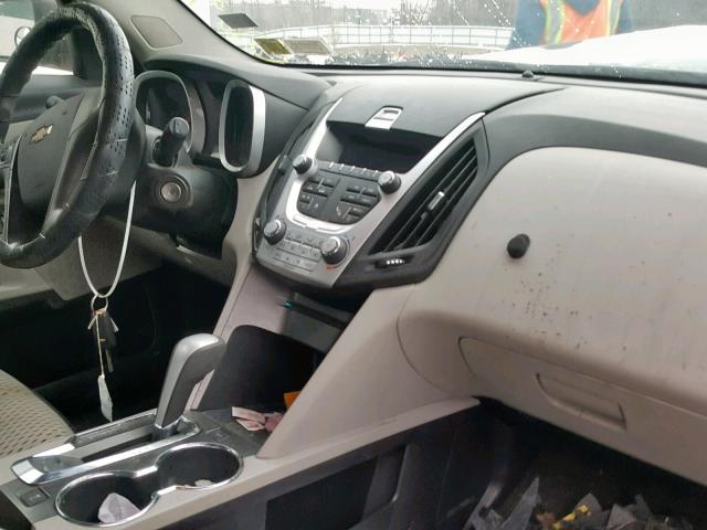 2CNFLCEW7A6404417 - 2010 CHEVROLET EQUINOX LS GRAY photo 9