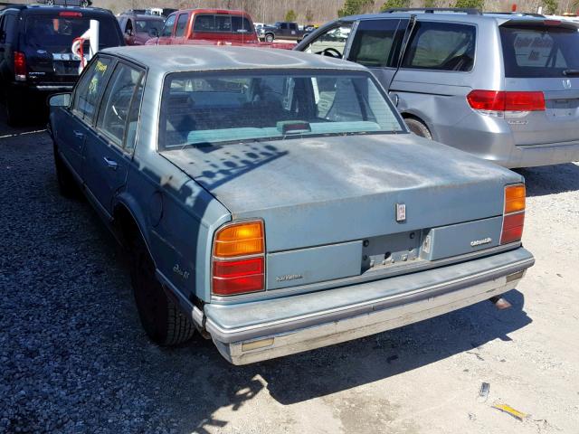 1G3HY5139HW314756 - 1987 OLDSMOBILE DELTA 88 R GREEN photo 3