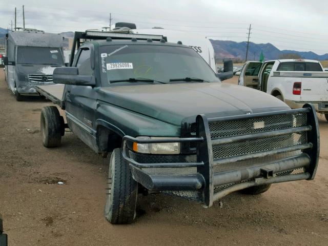 3B7KF2661WM247385 - 1998 DODGE RAM 2500 GREEN photo 1