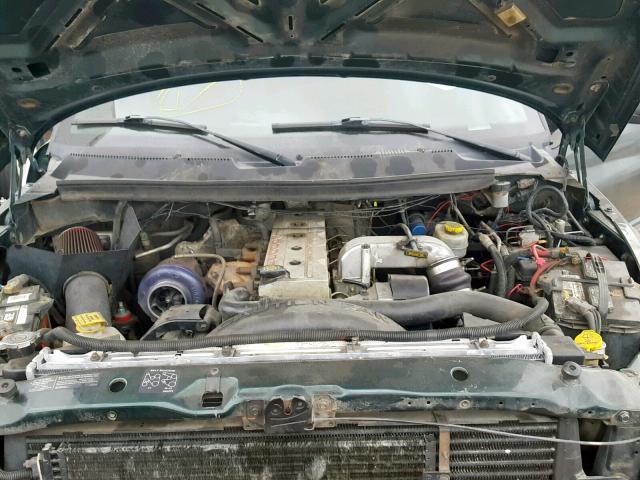 3B7KF2661WM247385 - 1998 DODGE RAM 2500 GREEN photo 7