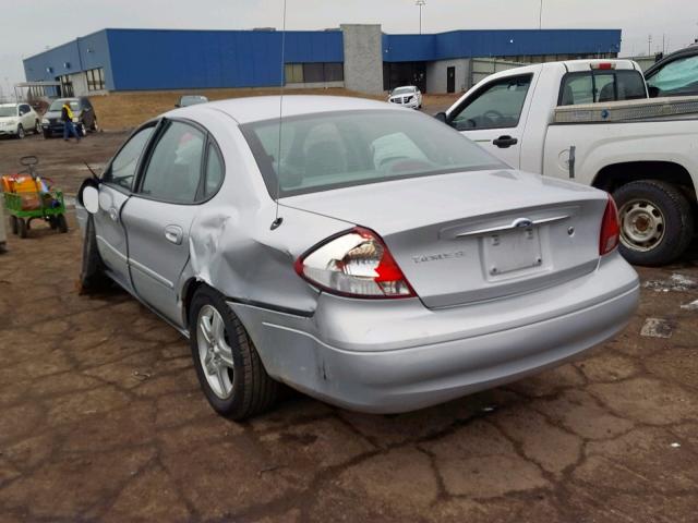 1FAFP56S9YG169048 - 2000 FORD TAURUS SEL GRAY photo 3