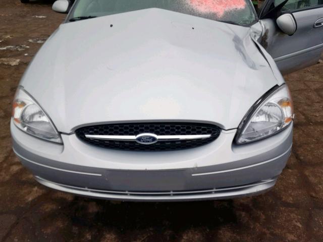 1FAFP56S9YG169048 - 2000 FORD TAURUS SEL GRAY photo 7