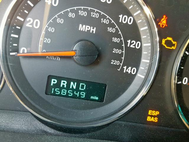 1J8HH48K56C254084 - 2006 JEEP COMMANDER BLUE photo 8