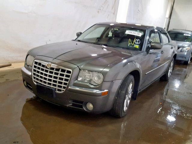 2C3KA33G48H189022 - 2008 CHRYSLER 300 LIMITE GRAY photo 2