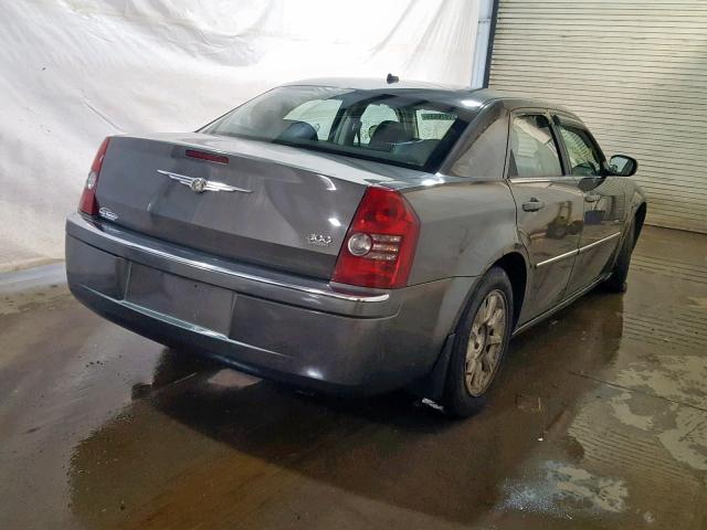 2C3KA33G48H189022 - 2008 CHRYSLER 300 LIMITE GRAY photo 4