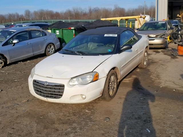 1C3EL55RX6N182047 - 2006 CHRYSLER SEBRING TO WHITE photo 2