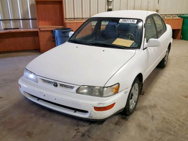 2T1BB02E1TC147062 - 1996 TOYOTA COROLLA DX WHITE photo 2