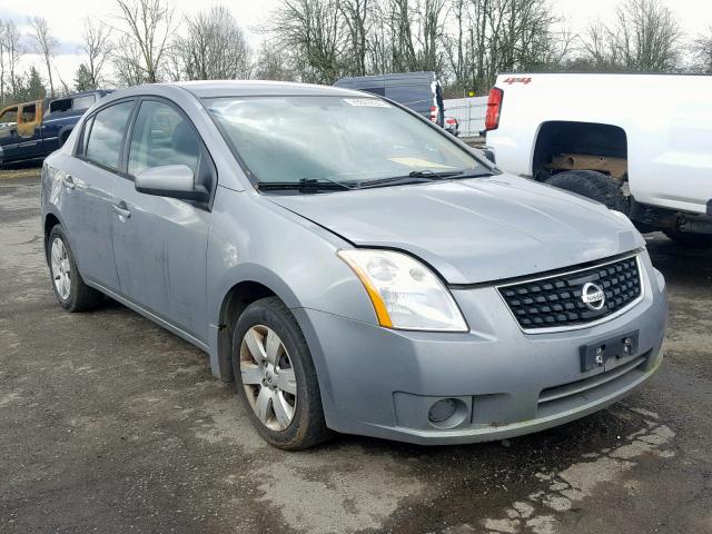 3N1AB61EX8L676159 - 2008 NISSAN SENTRA 2.0 SILVER photo 1