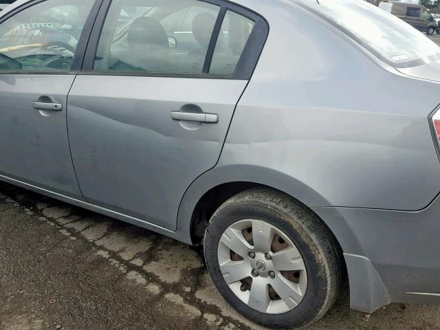 3N1AB61EX8L676159 - 2008 NISSAN SENTRA 2.0 SILVER photo 9