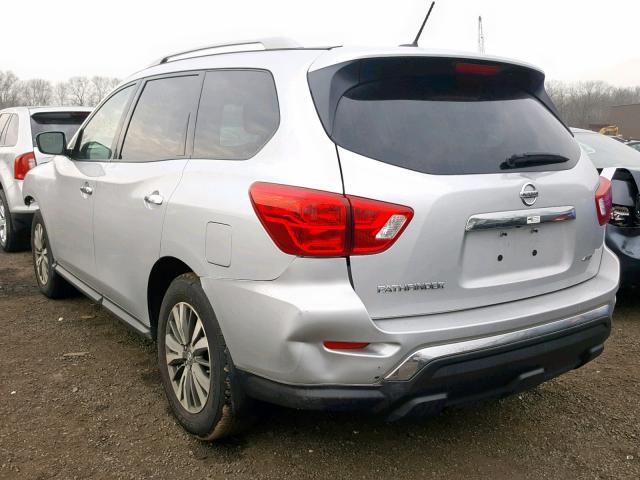 5N1DR2MM1JC658325 - 2018 NISSAN PATHFINDER SILVER photo 3