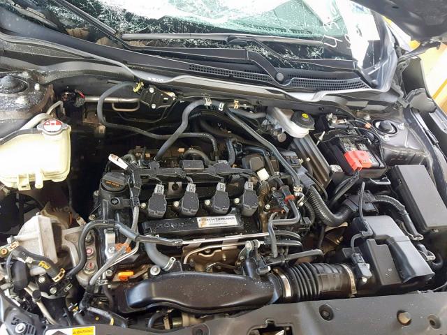 19XFC1F72GE205607 - 2016 HONDA CIVIC EXL GRAY photo 7