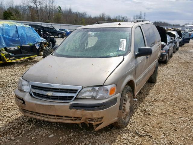 1GNDX03E54D129751 - 2004 CHEVROLET VENTURE TAN photo 2