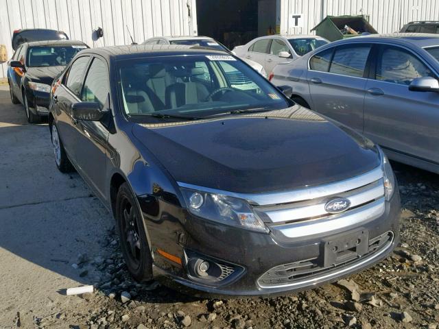 3FAHP0HA9AR334076 - 2010 FORD FUSION SE BLACK photo 1