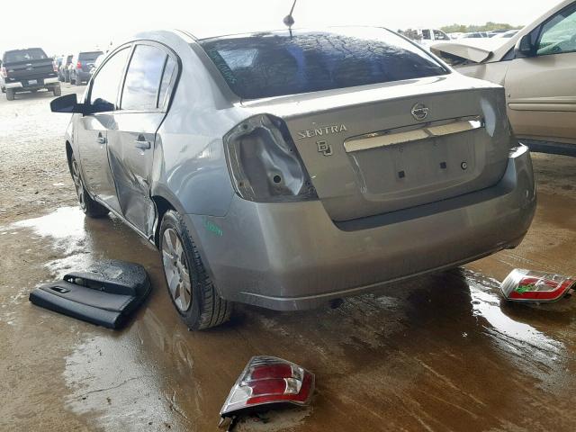 3N1AB6AP6AL714431 - 2010 NISSAN SENTRA 2.0 GRAY photo 3