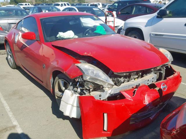 JN1BZ34D27M506867 - 2007 NISSAN 350Z COUPE RED photo 1