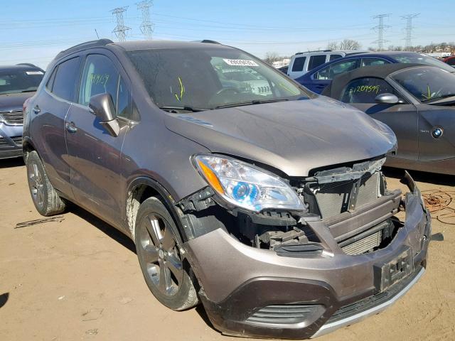 KL4CJASB2EB665809 - 2014 BUICK ENCORE CHARCOAL photo 1