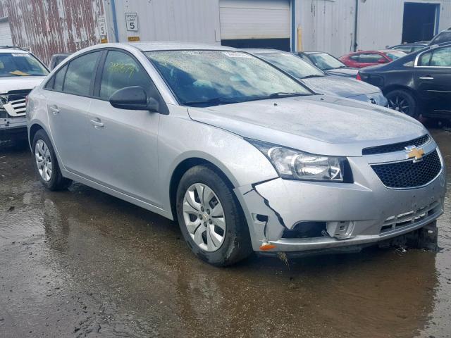 1G1PA5SH0D7154449 - 2013 CHEVROLET CRUZE LS SILVER photo 1