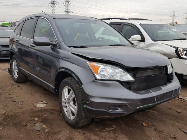 5J6RE4H71BL059068 - 2011 HONDA CR-V EXL GRAY photo 1