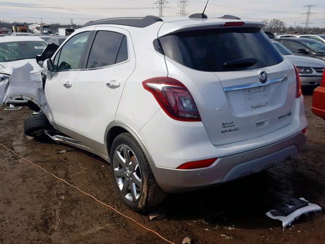 KL4CJHSB9HB225079 - 2017 BUICK ENCORE PRE WHITE photo 3