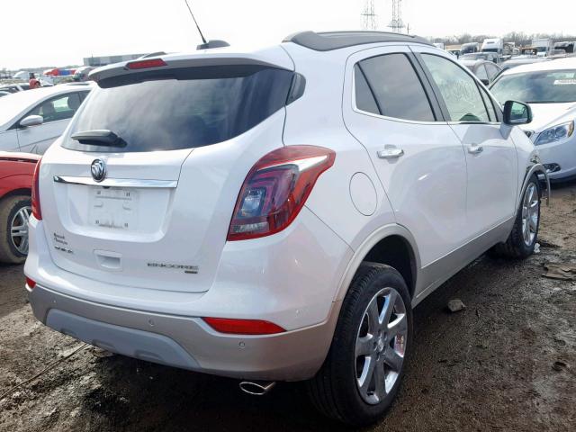 KL4CJHSB9HB225079 - 2017 BUICK ENCORE PRE WHITE photo 4