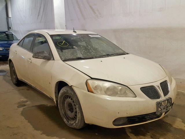 1G2ZF57BX84135151 - 2008 PONTIAC G6 VALUE L WHITE photo 1