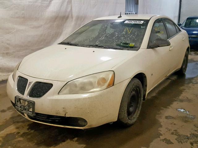 1G2ZF57BX84135151 - 2008 PONTIAC G6 VALUE L WHITE photo 2