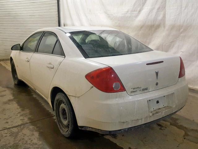 1G2ZF57BX84135151 - 2008 PONTIAC G6 VALUE L WHITE photo 3