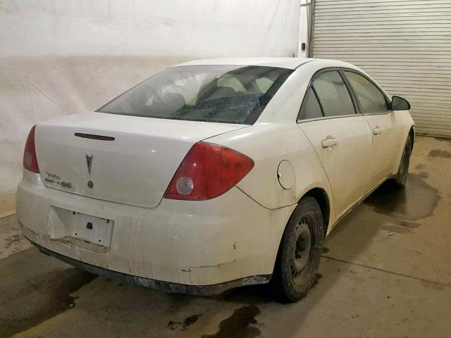 1G2ZF57BX84135151 - 2008 PONTIAC G6 VALUE L WHITE photo 4