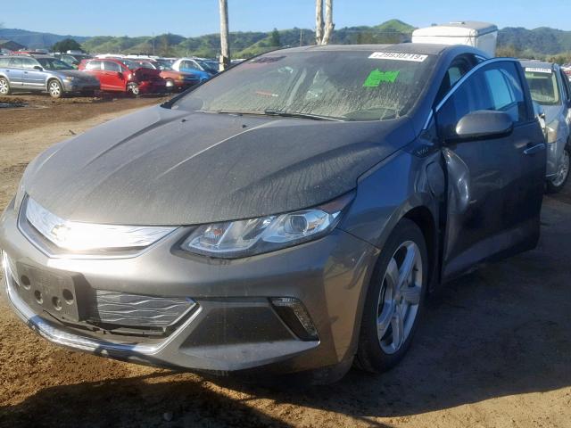 1G1RC6S52HU156323 - 2017 CHEVROLET VOLT LT GRAY photo 2