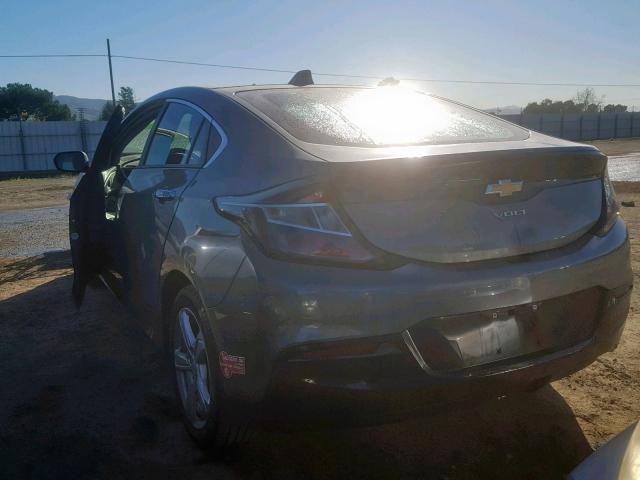 1G1RC6S52HU156323 - 2017 CHEVROLET VOLT LT GRAY photo 3