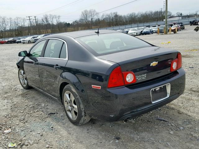 1G1ZH57B894163188 - 2009 CHEVROLET MALIBU 1LT 黑色 照片 3