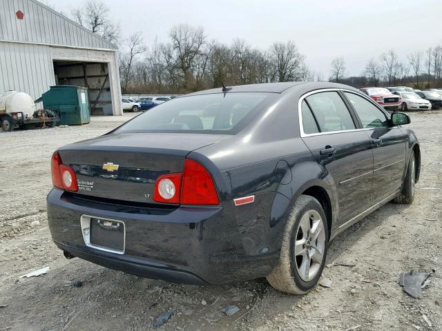 1G1ZH57B894163188 - 2009 CHEVROLET MALIBU 1LT 黑色 照片 4