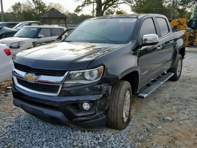 1GCGSBE31F1257372 - 2015 CHEVROLET COLORADO L BLACK photo 2