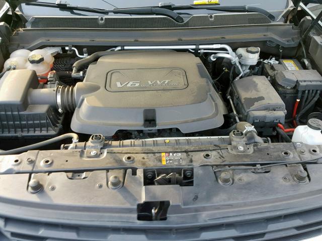 1GCGSBE31F1257372 - 2015 CHEVROLET COLORADO L BLACK photo 7