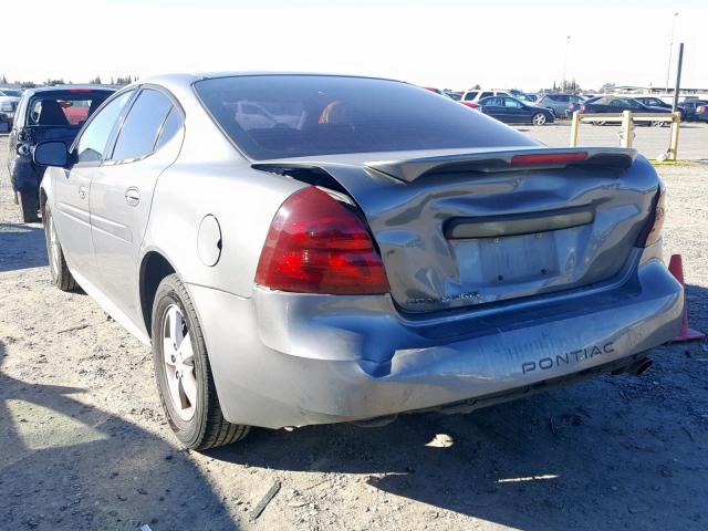 2G2WP552271216044 - 2007 PONTIAC GRAND PRIX CHARCOAL photo 3