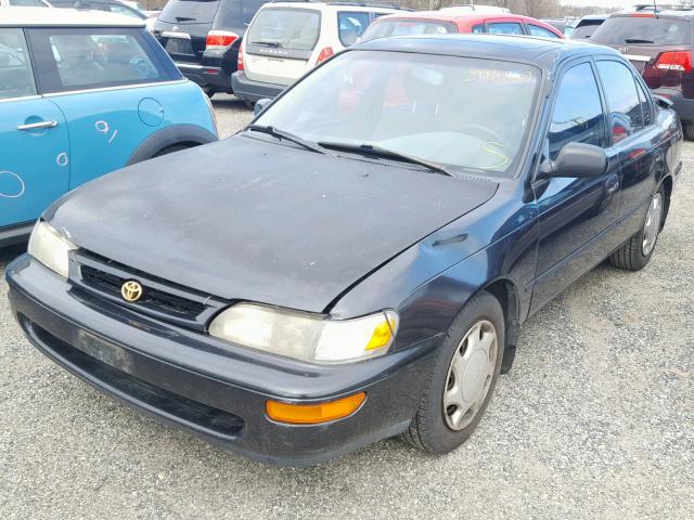 1NXBB02E0VZ637445 - 1997 TOYOTA COROLLA DX BLACK photo 2