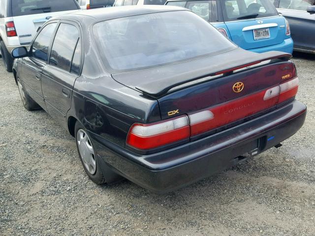 1NXBB02E0VZ637445 - 1997 TOYOTA COROLLA DX BLACK photo 3