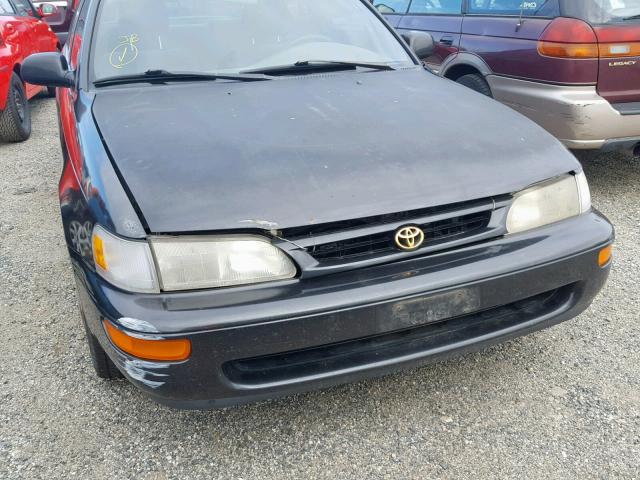 1NXBB02E0VZ637445 - 1997 TOYOTA COROLLA DX BLACK photo 9