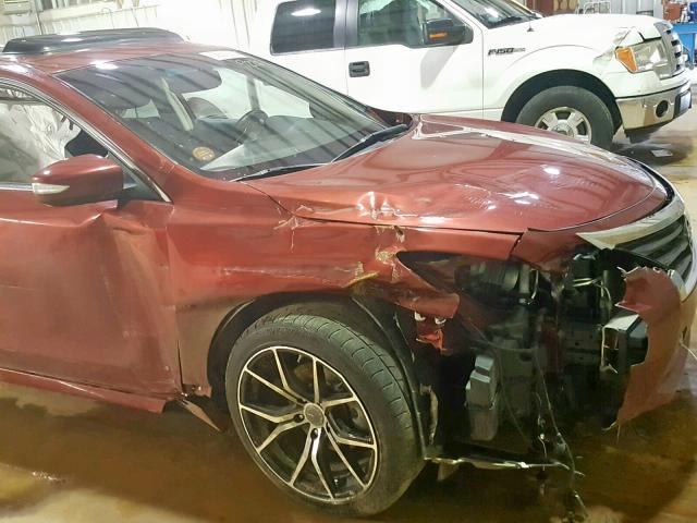 1N4BL3AP4DC189226 - 2013 NISSAN ALTIMA 3.5 RED photo 9