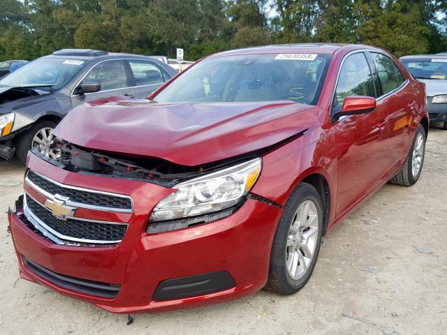 1G11D5RR9DF109740 - 2013 CHEVROLET MALIBU 1LT 红色 照片 2