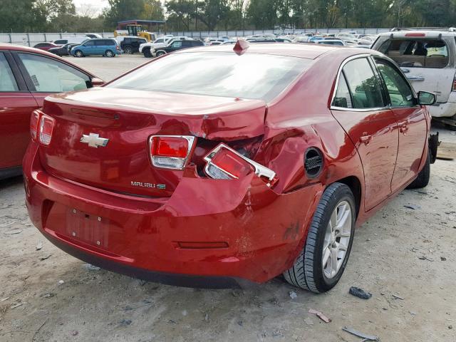 1G11D5RR9DF109740 - 2013 CHEVROLET MALIBU 1LT 红色 照片 4