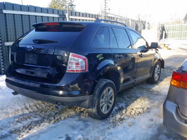 2FMDK36C89BA66303 - 2009 FORD EDGE SE BLACK photo 4